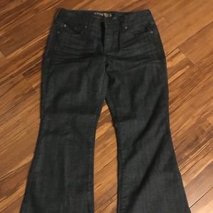 Express Jeans Size 4 Short Eva Fit & Flare new